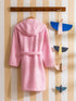LC Waikiki Barbie Embroidered Girl's Bathrobe